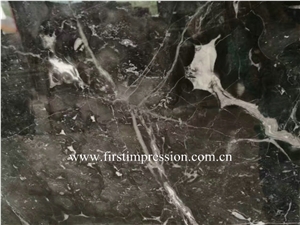 Black Marble Slab,Black Marble Floor Covering Tiles,Marble Tiles & Slabs,Imperial Grey Marble ,Grey Marble Imperial Grey Marble Slab,China Black Marble