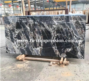 Blue Marble/Cheapest Galaxy Blue Marble Tiles & Slabs/Marble Stone for Indoor High-Grade Adornment/Lavabo/Laminate Panel/Sink or Luxury Hotel or Home Floor&Wall Covering Tiles/Chinese Stone Slab