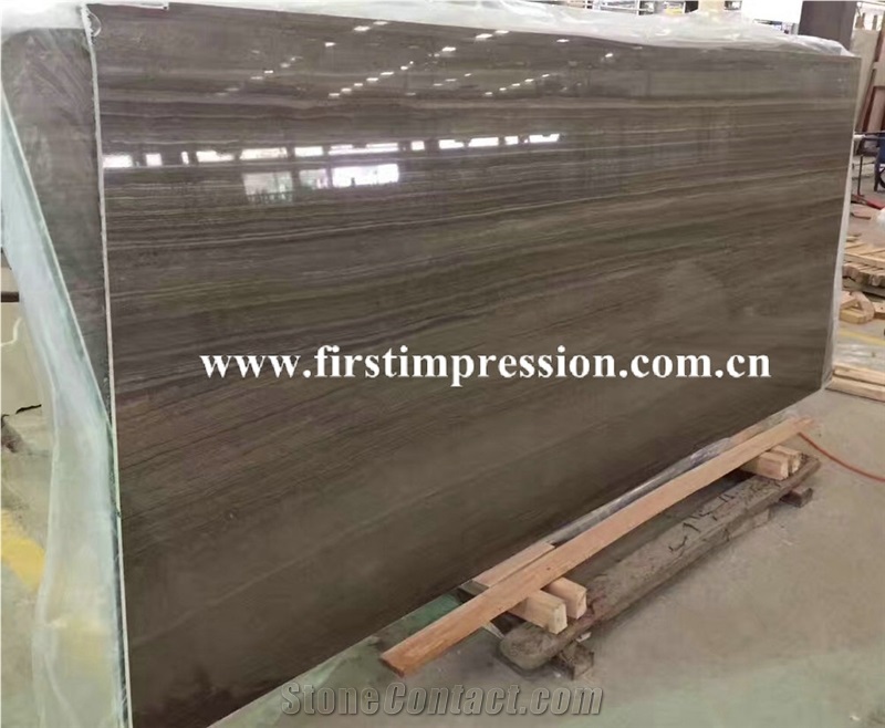 Brown Marble/Coffee Wood Vein Marble Slabs & Tiles/Coffee Brown Marble Tiles/Natural Building Stone Flooring/Feature Wall/Interior Paving/Cladding/Decoration/Quarry Owner