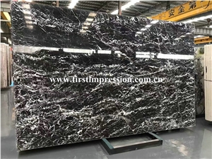Cheapest Popular Black Marble/China New Black Marble with White Root/ Italy Black Marble Tiles and Slabs / Marble Floor Covering Tiles/ Marble Wall Covering Tiles