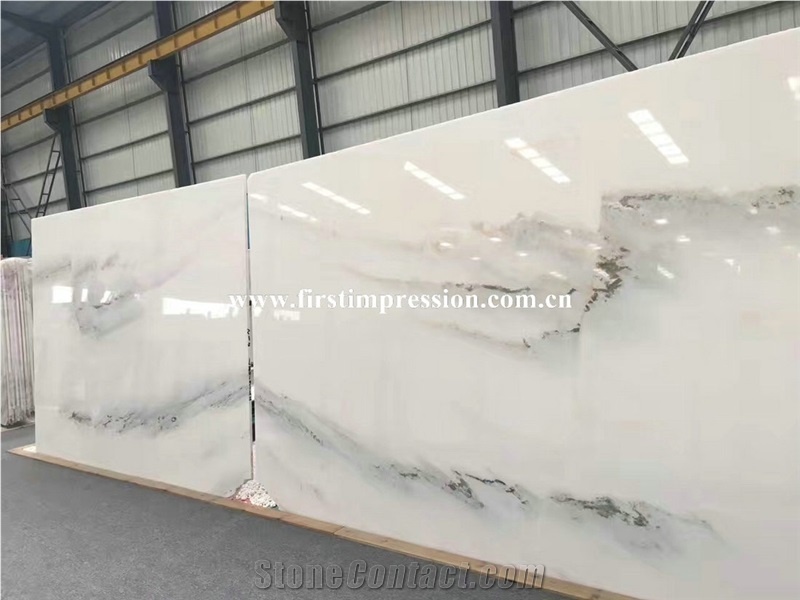 China Best Price Landscape Painting White Marble Slabs/Book Matched Marble/White Marble Tiles&Slabs/New Polished for Feature Wall/Bathroom/Kitchen/Bathroom & Tv Setting
