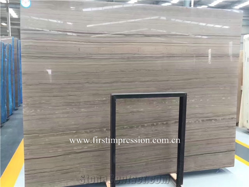 China Grey Wooden Grain Marble Tiles&Slabs/Guizhou Wooden Grain Marble /Grey Wooden Marble/White Serpeggiante/China Serpeggiante Marble/Silk Georgette Marble/Athen Grey Marble/White Grain Wall Tile