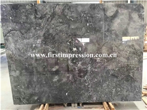 China Star Grey Marble Slabs & Tiles/Universe Grey(Black) Marble Slabs/Cut to Size/Floor & Wall Covering/Interior & Exterior Decoration/Made in China Marble Big Slabs