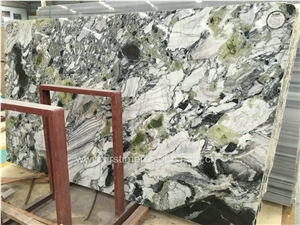 Chinese White Beauty Marble/Ice Jade Marble Slab&Tile/Green Marble Tile & Slab/White Beauty/Ice Connect Marble/Chinese Green/Marble Tiles Cut to Size/Ice Green/White and Green Marble Big Slabs
