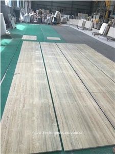 High Quality Silver Travertine Tiles & Slabs/Grey Travertine Floor Tiles/ Grey Silver Travertine Wall Tiles