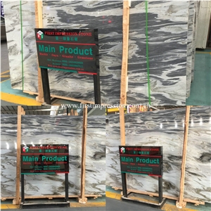 Hot Sale Impression Grey Marble Big Slabs & Tiles/Dark Ink Marble Tiles & Slabs/Crystal Ink Marble Glassy Wall Covering & Flooring Tiles