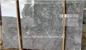 Misty Grey Marble Slab /China Grey Marble Slab & Tiles/Dream Grey Marble Slab /Grey Marble Wall Covering Tiles /Grey Marble Floor Covering Tile /Polished Grey Marble Good Price /Cheap Grey Marble Slab
