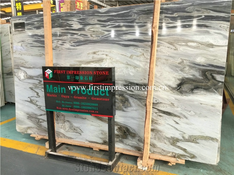 New Material Impression Grey Marble Big Slabs & Tiles/Dark Ink Marble Tiles & Slabs/Crystal Ink Marble Glassy Wall Covering & Flooring Tiles