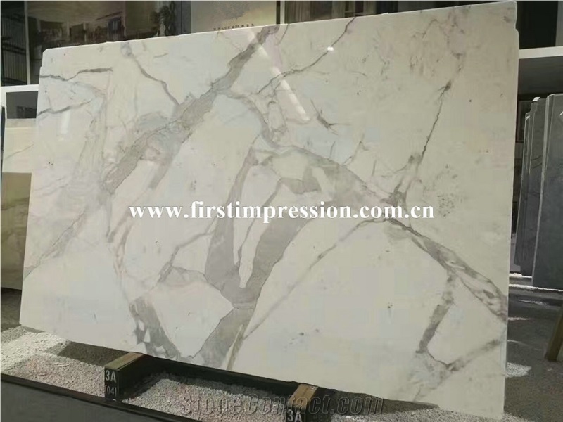 New Polished Calacatta Gold Marble Slab/Arabescato Carrara Marble Slabs & Tiles/White Marble/Statuario White Marble/Snowflake White/Bianco Statuario Venato/Snowflake White/White Marble Big Slabs