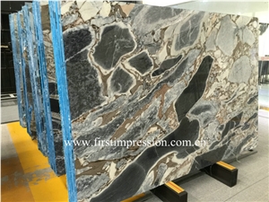 Silver Blue Marble Slab & Tiles, Blue Marble,China Silver Blue Marble Slab and Tiles,Polished Silver Blue Marble for Wall Tiles,Silver Blue Marble for Countertop