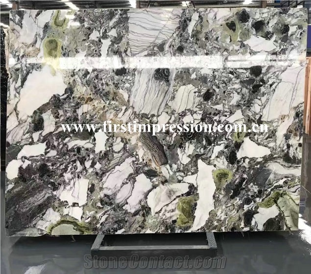 So Cheap Ice Green Marble Tiles & Slabs/Ice Connect Marble/White Beauty/Ice Green/China Green Marble/Green Marble Slabs& Tiles/Floor Marble/Wall Marble Tiles
