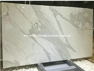 White Marble/High Grade Quality & Best Price Italian Luxury Calacatta Gold Marble Tile&Slab for Interior Decoration/Italy Calacatta White Marble/Calacatta Carrara/Calacatta Pearl Marble Slabs & Tiles