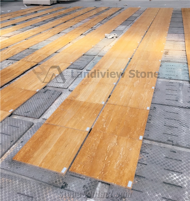 Golden Travertine Tiles, Golden Travertine Slabs, Yellow Travertine Slabs and Tiles