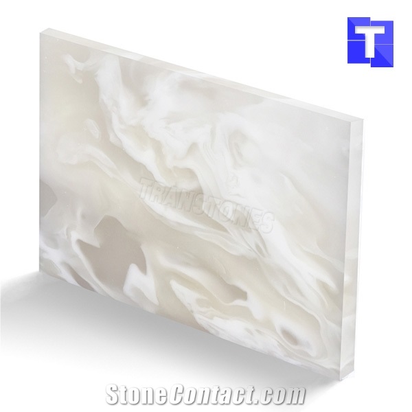 A Quality Artificial Silver Crystal Onyx Wall Panel,Floor Tiles Solid Surface Beige Glass Stone for Bar Tops,Reception Table Desk,Hotel Counter Tops Design,Interior Engineered Stone Alabaster