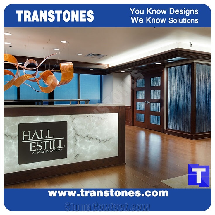 Artificial Crystal Spray White Onyx Tiles Solid Surface Wall Panel Glass Alabaster Stone for Bar Tops,Reception Table Desk,Hotel Counter Tops Design,Interior Engineered Stone Manufacture