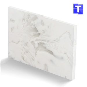 New Material Artificial Bianco Calacatta Gold Marble Sheet Wall Panel,Floor Tiles Translucent Backlit Slabs for Hotel Countertops,Solid Surface Glass Stone Professional Manufacture