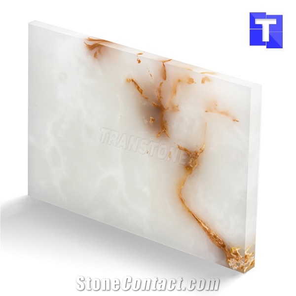 New Material Artificial Golden Dragon Onyx Wall Panel,Floor Tiles Solid Surface Green Glass Stone for Bar Tops,Reception Table Desk,Hotel Counter Tops Design,Interior Engineered Stone