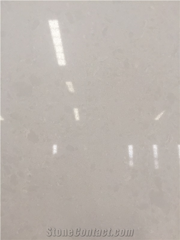 Artificial Quartz Stone B3201 Double Color White Solid Surfaces Polished Slabs & Tiles Engineered Stone for Hotel Kitchen Counter Top Walling Panel Environmental Building Materials