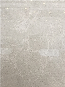 Quartz Stone Bs3306 Royal Botticino from Guangdong China Solid Surfaces Polished Slabs & Tiles Engineered Stone for Hotel/ Kitchen /Bathroom