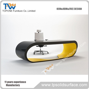 Supply Solid Surface White Office Table Top