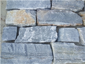 Blue Quartzite Random Stone, Random Building Stones, Natural Building Stones, Loose Wall Stone