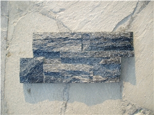 Gc-101b 18×35 Black Quartzite/Cultured Stone/Stone Veneer/Wall Stone