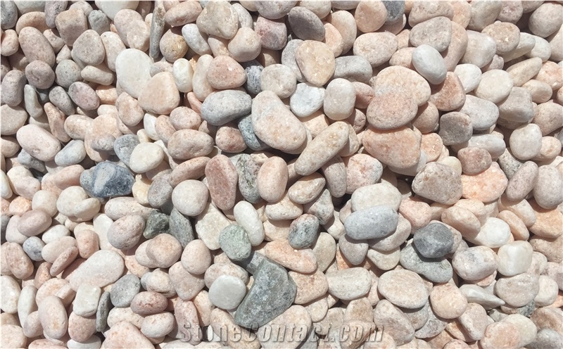 Mixed Pebble, Green Pebble, Polished Pebble, River Stone