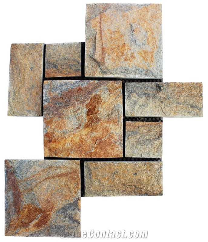 Random Flagstones,Natural Stone,Irregular Flagstone,Wall Stone