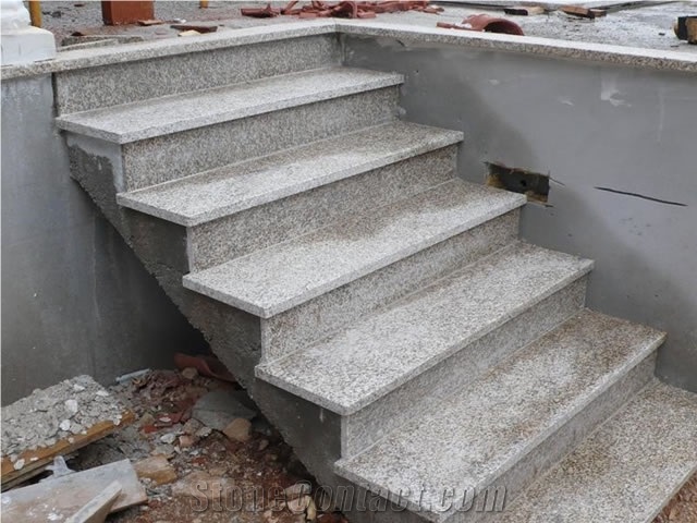 Polished G603 Granite Stair Board