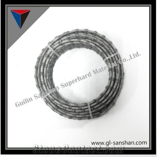 Diamond Plastic Wire Saw for Granites and Marble Cutting, Rope Saw, Stone Cutting and Profiling, Granite and Marble Cutting Tools, Diamond Cutting Tools