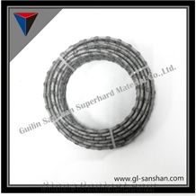 Diamond Plastic Wire Saw for Granites and Marble Cutting, Rope Saw, Stone Cutting and Profiling, Granite and Marble Cutting Tools, Diamond Cutting Tools