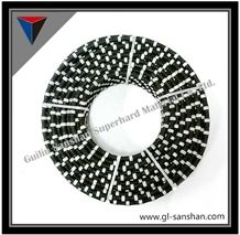 Diamond Rubber Wire Saw, Rope Saw, Stone Cutting and Profiling, Granite and Marble Cutting Tools, Diamond Cutting Tools