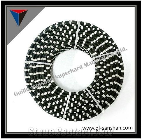 Diamond Rubberized Wire Saw for Cutting Granite and Marble, Rope Saw, Stone Tools, Granite and Marble Cutting Tools, Diamond Tools