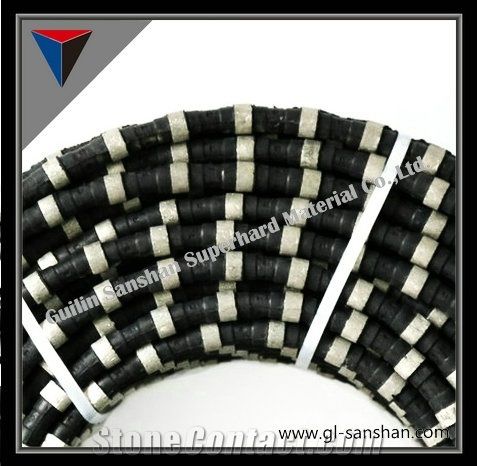 Diamond Rubberized Wire Saw for Cutting Granite and Marble, Rope Saw, Stone Tools, Granite and Marble Cutting Tools, Diamond Tools, Stone Quarry Cutting