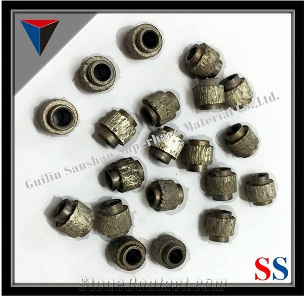 Diamond Wire Saw Accessories Beads, Locks, Joints, Springs, Etc, Wire Saw Machine Fittings