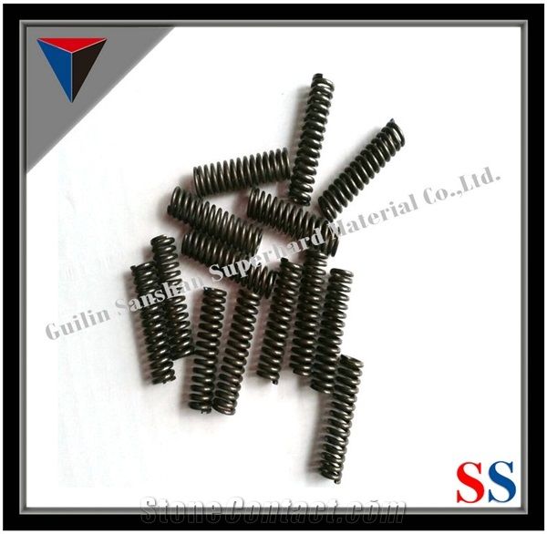 Diamond Wire Saw Accessories Beads, Locks, Joints, Springs