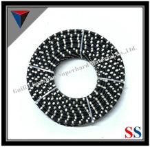 Diamond Wire Saw, Rope Saw, Rubberized Wire Saw for Marble Cutting, for Wire Saw Machine