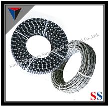 Diamond Wire Saw, Rope Saw, Rubberized Wire Saw for Marble Cutting, for Wire Saw Machine