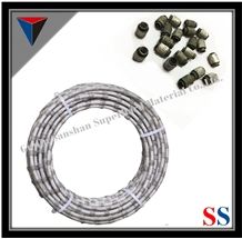 Stone Quarry Mono Wires 7.3mm, Plastic Wire Saw for Granite and Marble Cutting