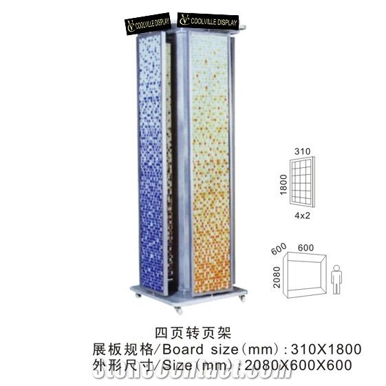 Marble Display Rack Stands Top Metal Displays Slate Display Rack
