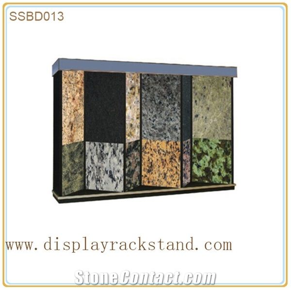 Quartz China Display Stands Slate Drawer Granite-Slabs Metal Racks Black-Marble Showroom Sliding Display Tower for Tiles