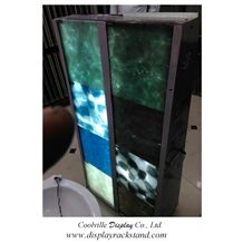Slate Displaly Stands Custom Labradorite Stands Displays Sandstone Stone Tiles Steel Shelves Showroom Display Racks