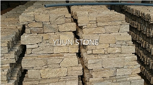 Oyster Slate Z Stone Cladding,Gold White Stacked Stone,Outdoor Yellow Stone Ledger Panels,Landscaping Wall Stone Veneer,Fireplace Ledgestone Panels