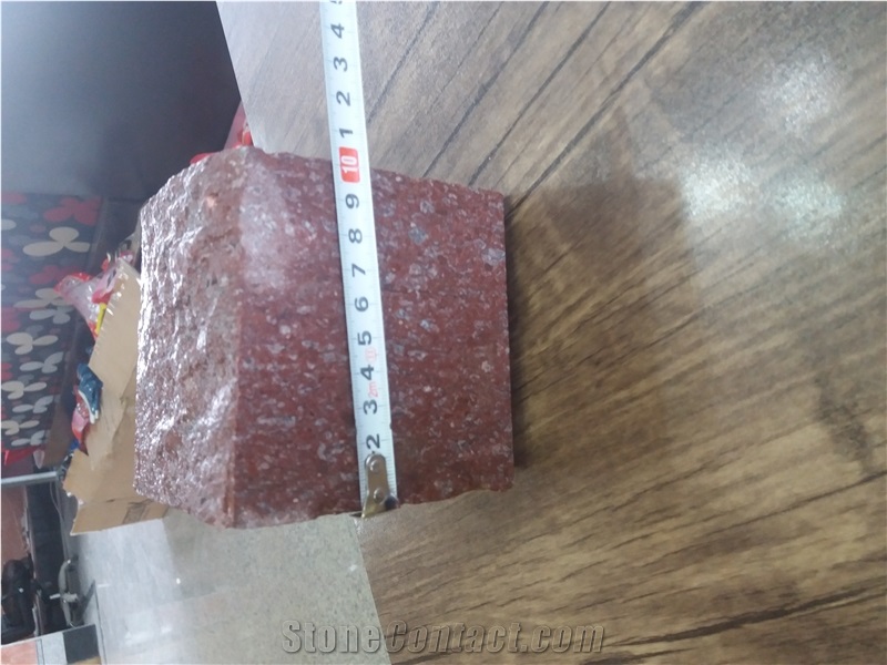 Red Cubic Granite.10*10*10