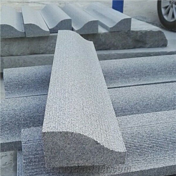 Special-Shaped Wall Roof Edge/ Stone Wall Decor Shandong Grey G343 Granite