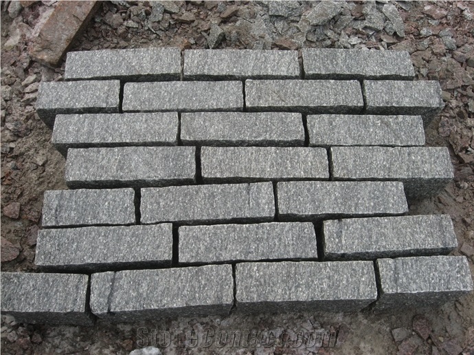 G343 Chinese Granite Tiles for Road Covering Sawn Cut,Polished,Flamed,Nature Spilt