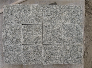 G343 Grey Granite Road Cobblestone- Flamed & Split