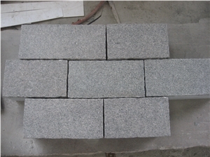 G345 Chinese Granite for Cube Stone Sawn Cut,Flamed,Nature Spilt