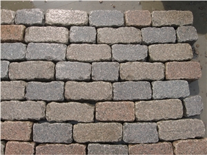 G345 Granite Cube Stones - Natural Stone For Paving