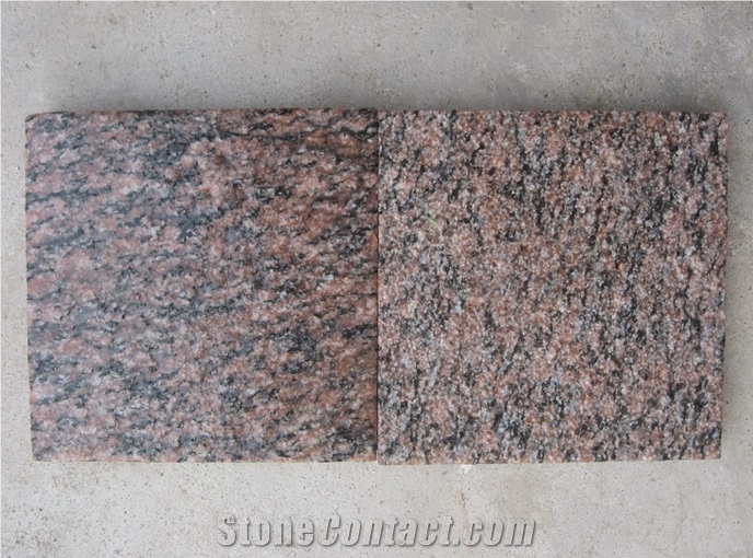 G352 Chinese Granite for Floor Covering Sawn Cut,Flamed,Natural Split